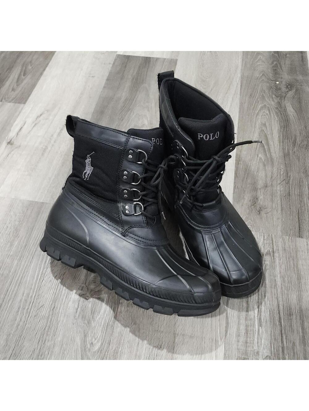 Polo Ralph Lauren Crestwick Boots Mens 13D Outdoor Classic Combat Preppy Goth